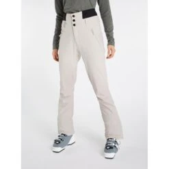 Womens Protest LULLABY KIT OFF WHITE Soft Shell High Waist Ski Pant- REG LEG