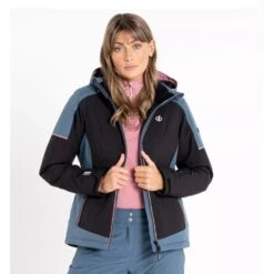 Womens Dare2b ENLIVEN Black/ Orion Grey Ski Jacket 9 Womens Dare2b ENLIVEN Black/ Orion Grey Ski Jacket -Cheap Ski Store 07e6cd874df8117cffb2d85311f98cee