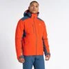 Mens Dare2b REMIT INFRARED RED/ ORION GREY Ski Board Jacket Plus Size