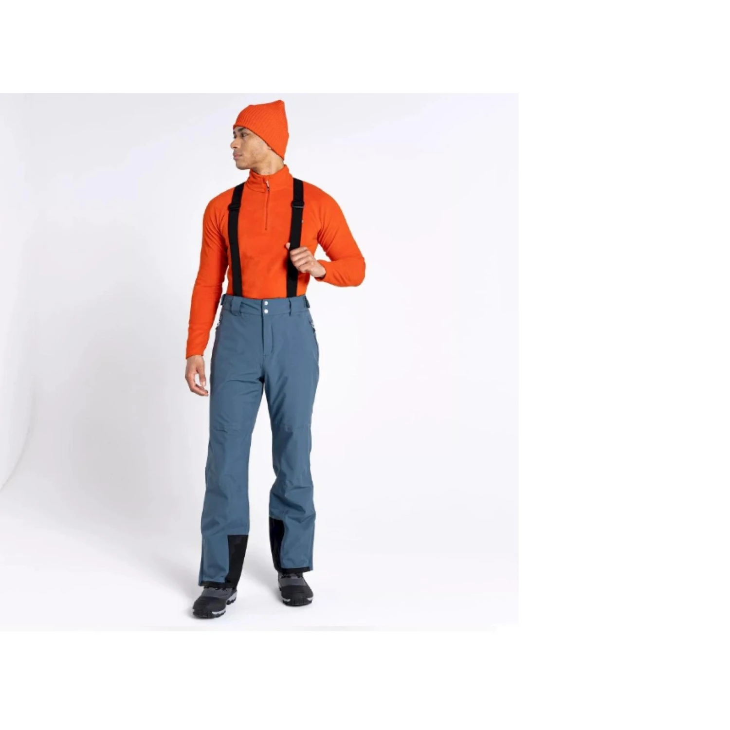 Mens Dare2b ACHIEVE II ORION GREY Soft Shell Ski Pant- PLUS SIZE- SHORT LEG 5 Mens Dare2b ACHIEVE II ORION GREY Soft Shell Ski Pant- PLUS SIZE- SHORT LEG - Image 3