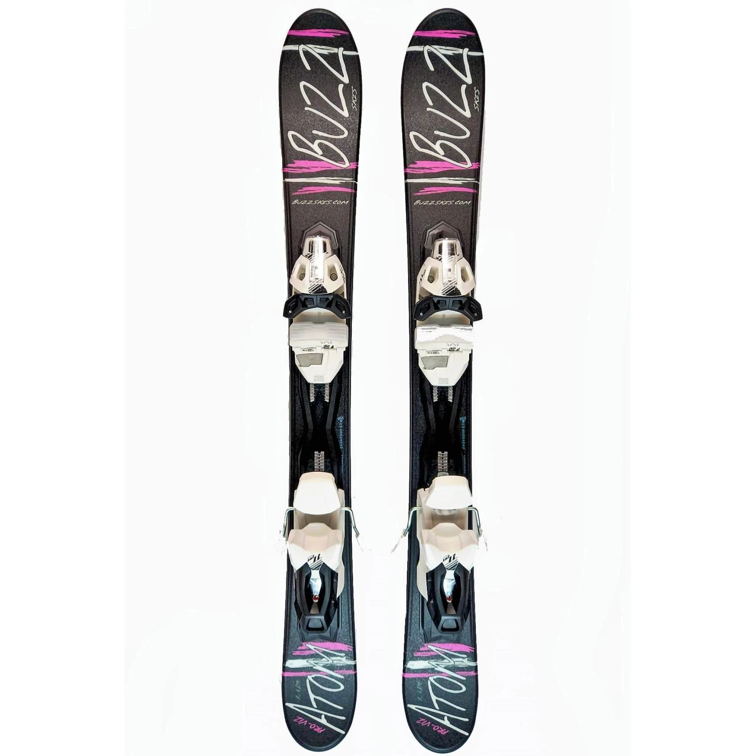Buzz Atom V12 Black/Pink 99cms Snow Blade Ski Board C/w Tyrolia Bindings IN-STOCK 4 Buzz Atom V12 Black/Pink 99cms Snow Blade Ski Board C/w Tyrolia Bindings IN-STOCK - Image 2