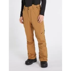 Mens Protest MIIKKA FUDGE CAMEL - 808 Ski Board Pant- With Braces - REG LEG