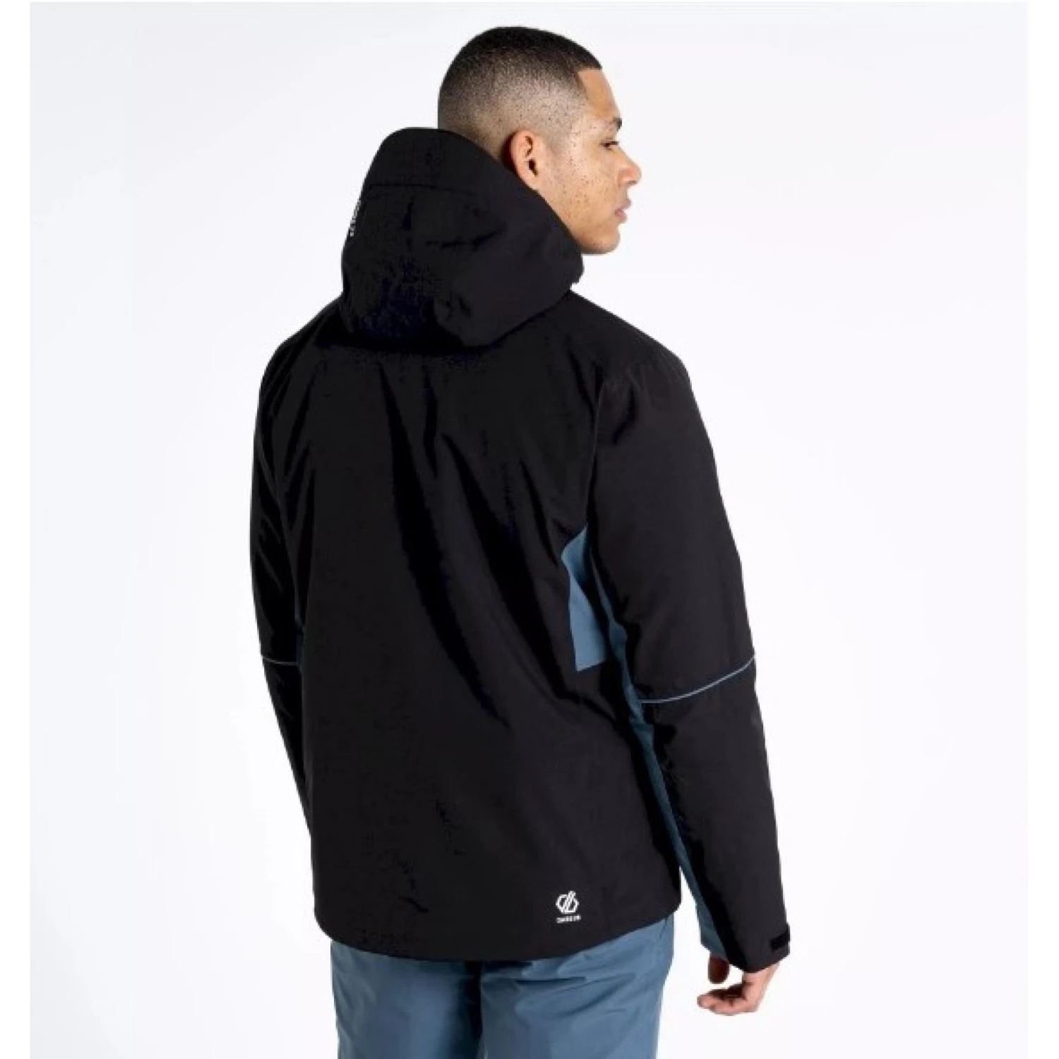 Mens Dare2b REMIT BLACK/ ORION GREY Ski Board Jacket - PLUS SIZE 4 Mens Dare2b REMIT BLACK/ ORION GREY Ski Board Jacket - PLUS SIZE - Image 2