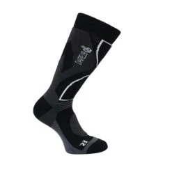 Dare2b Men's CONSTRUCT Black Technical Ski Sock Sizes 6-8, 9-12