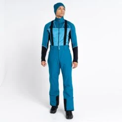 Mens Dare2b ACHIEVE II GULFSTREAM BLUE Soft Shell Ski Pant- SHORT LEG EXCLUSIVE -Cheap Ski Store 3a649b9f18f575233b7e8f773902f746