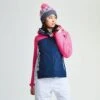 Womens Dare2b PROSPERITY BLUE WING/ LUMI PINK Ski Jacket
