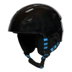 Manbi Park Adult Teen Ski Crash Helmet GLOSS Black Sizes Medium (57-58cms), Large (59-60cms) And XL(61cms) -Cheap Ski Store 468918a59cf805dbcc291ed36622472d
