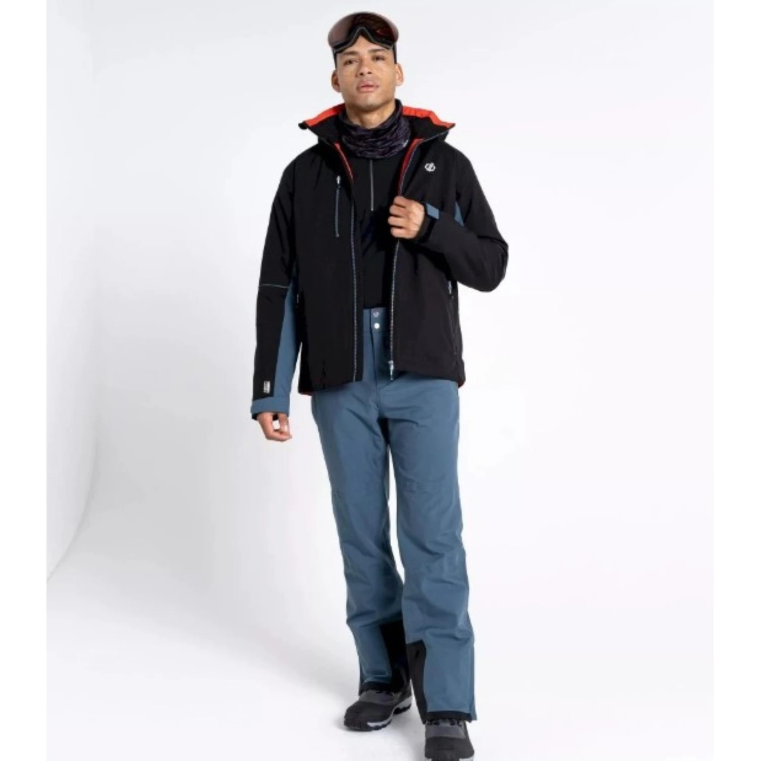 Mens Dare2b REMIT BLACK/ ORION GREY Ski Board Jacket - PLUS SIZE 5 Mens Dare2b REMIT BLACK/ ORION GREY Ski Board Jacket - PLUS SIZE - Image 3