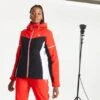 Womens Dare2b ENCLAVE RED/ BLACK Ski Jacket- PLUS SIZE