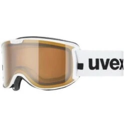 Uvex SKYPER P White Goggle - Double Lens Ski Snowboard CAT S1