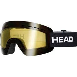 HEAD SOLAR STORM YELLOW Goggles - Double Ski Snowboard Lens: CAT S1