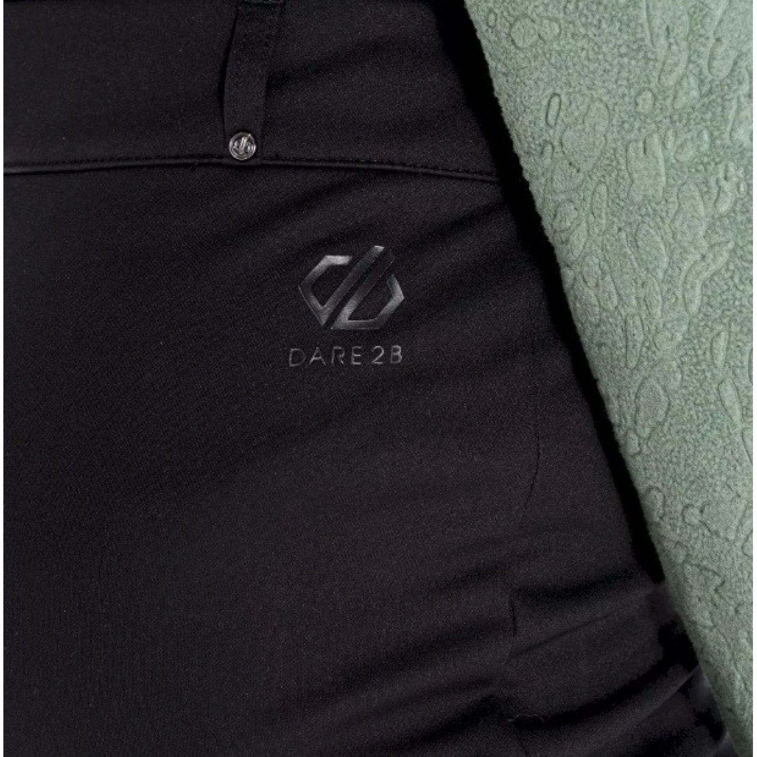 Womens Dare2b SLEEK II BLACK Luxe Stretch Ski Pant- SHORT LEG EXCLUSIVE 5 Womens Dare2b SLEEK II BLACK Luxe Stretch Ski Pant- SHORT LEG EXCLUSIVE - Image 3