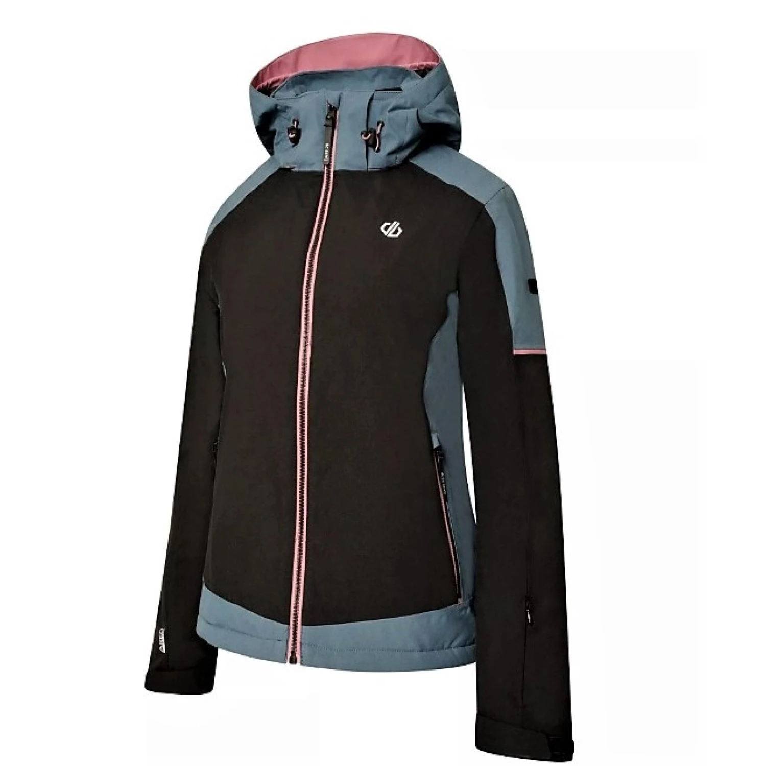 Womens Dare2b ENLIVEN Black/ Orion Grey Ski Jacket 7 Womens Dare2b ENLIVEN Black/ Orion Grey Ski Jacket - Image 5