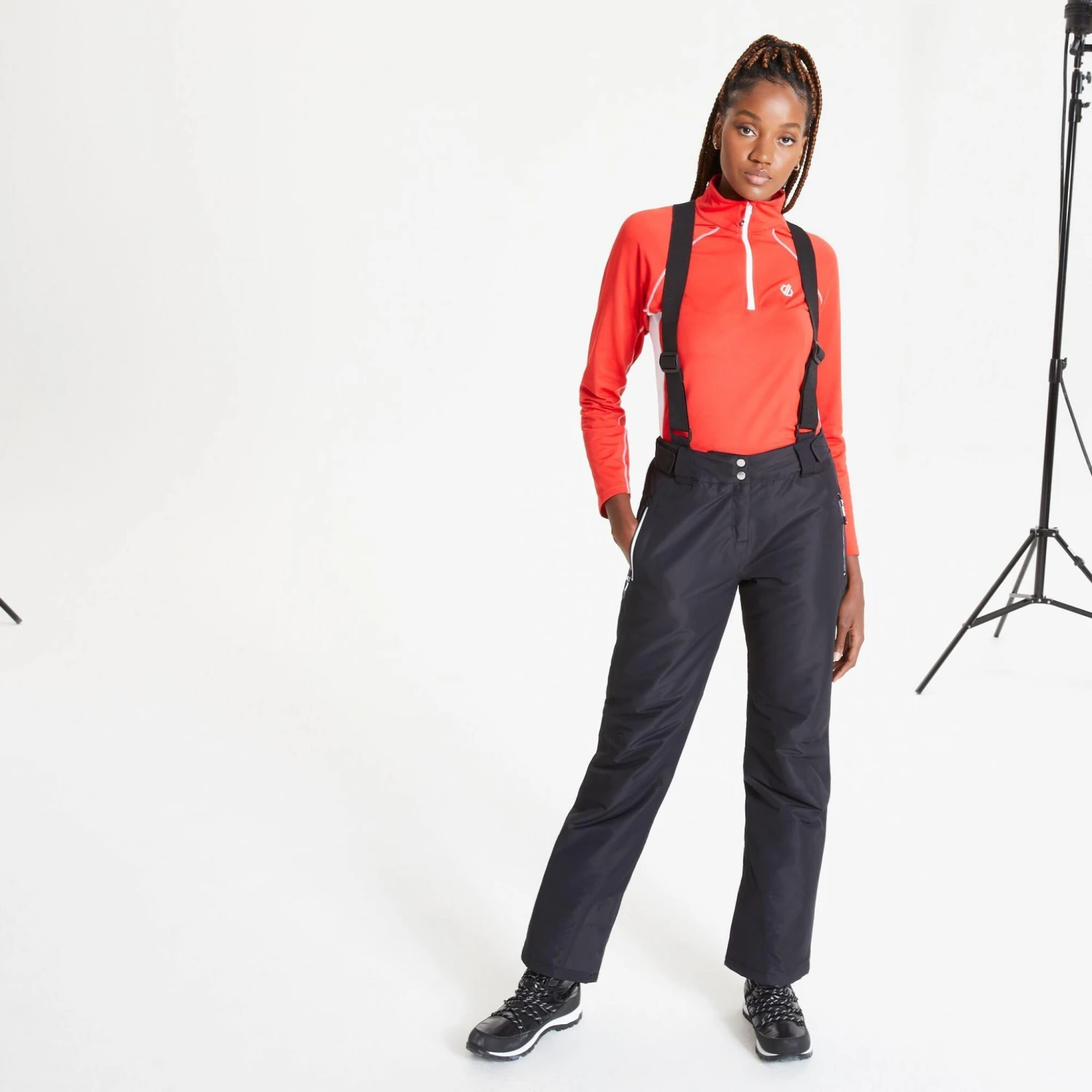 Womens Dare2b INTRIGUE BLACK Ski Pant- REG LEG 6 Womens Dare2b INTRIGUE BLACK Ski Pant- REG LEG - Image 4