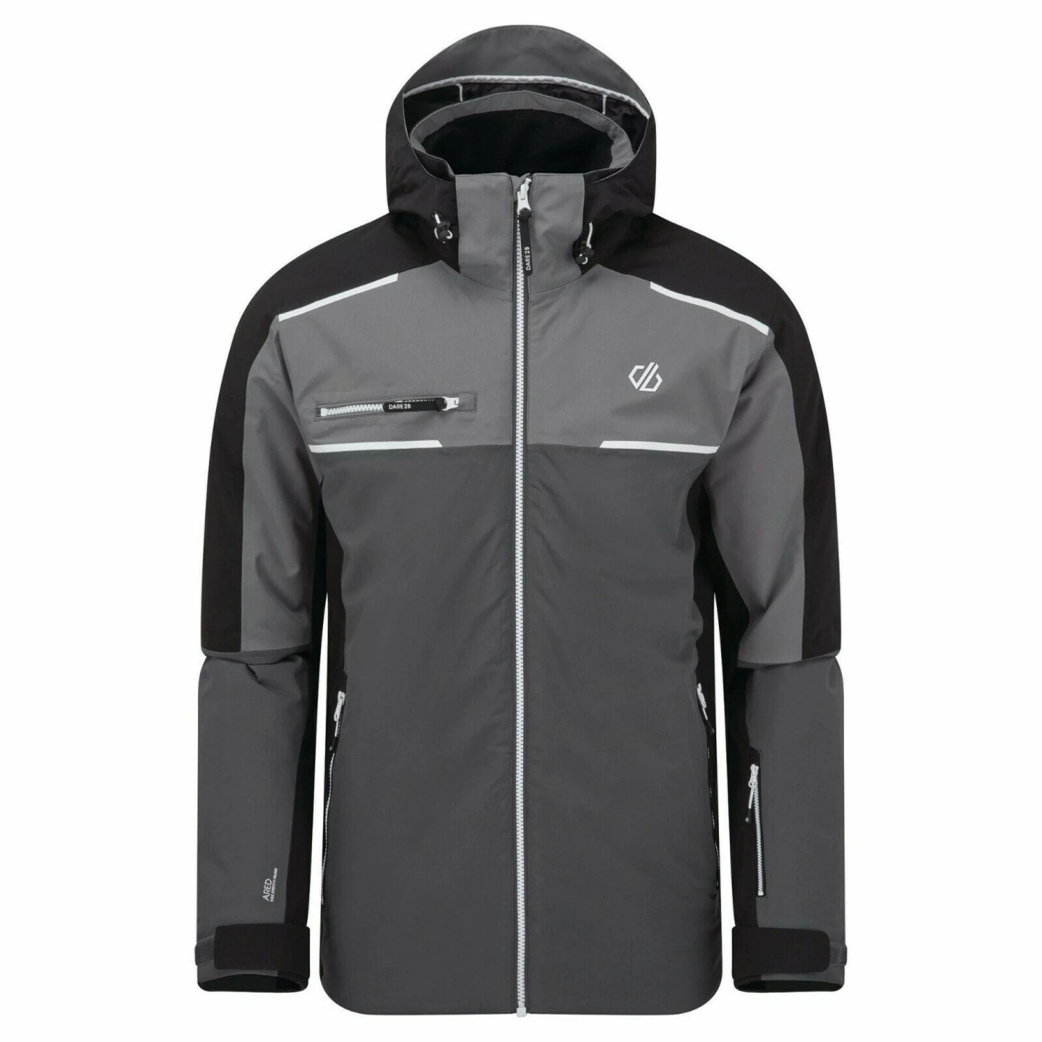 Mens Dare2b INTERMIT II EBONY /BLACK Ski Board Jacket 5 Mens Dare2b INTERMIT II EBONY /BLACK Ski Board Jacket - Image 3