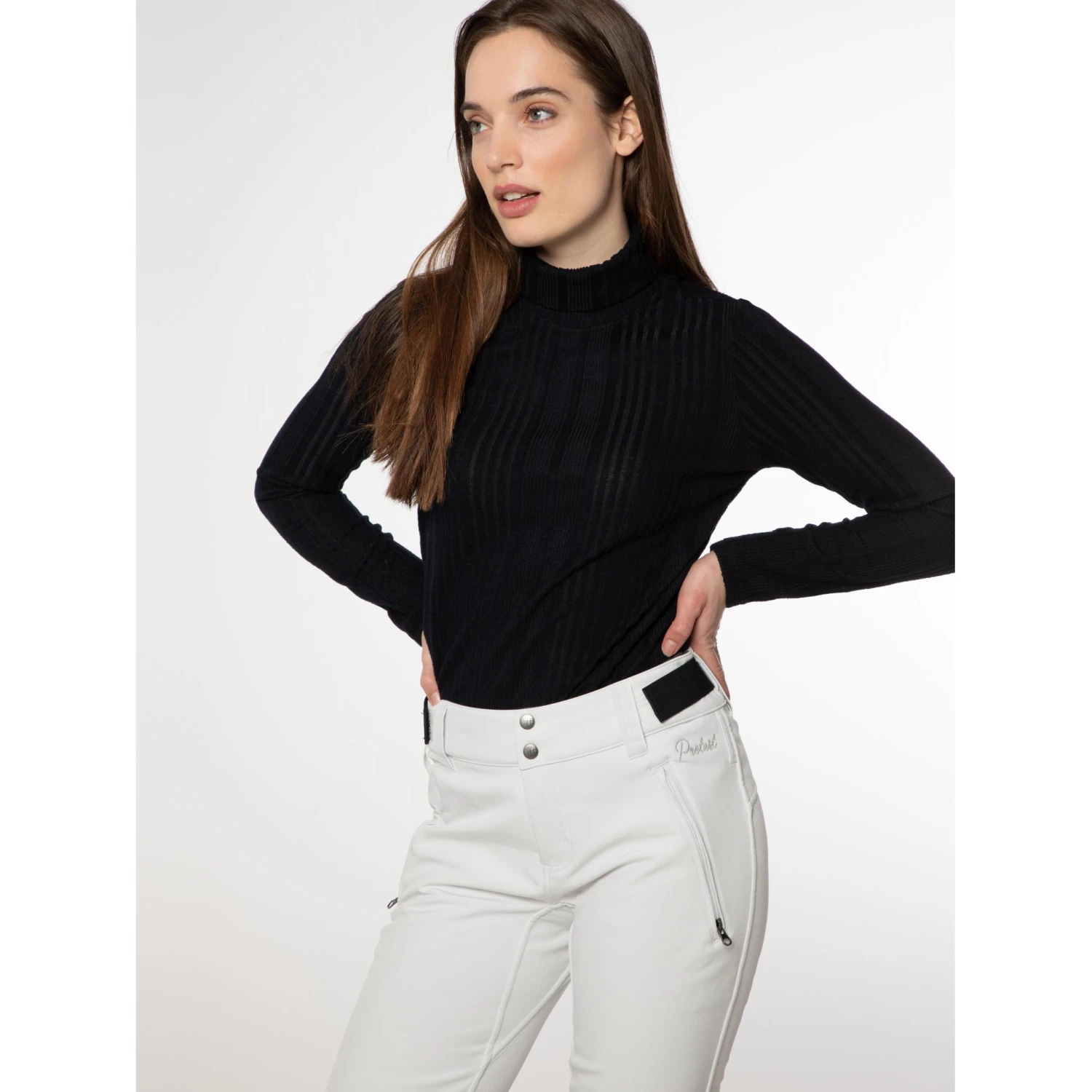 Protest LOLE Seashell Off-White Soft Shell Ski Pant- SHORT LEG EXCLUSIVE 10 Protest LOLE Seashell Off-White Soft Shell Ski Pant- SHORT LEG EXCLUSIVE - Image 8