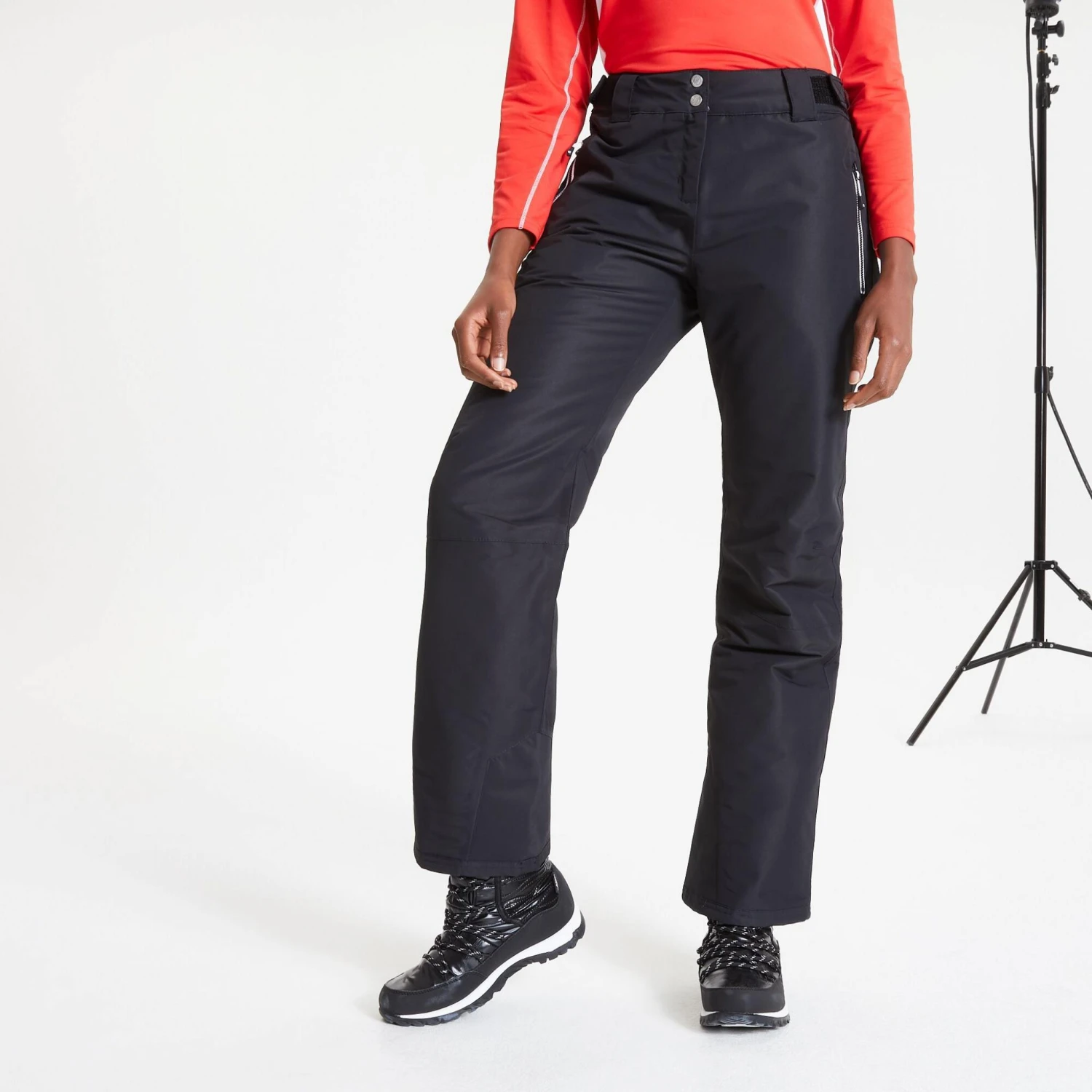 Womens Dare2b INTRIGUE BLACK Ski Pant- PLUS SIZE- SHORT LEG EXCLUSIVE 3 Womens Dare2b INTRIGUE BLACK Ski Pant- PLUS SIZE- SHORT LEG EXCLUSIVE