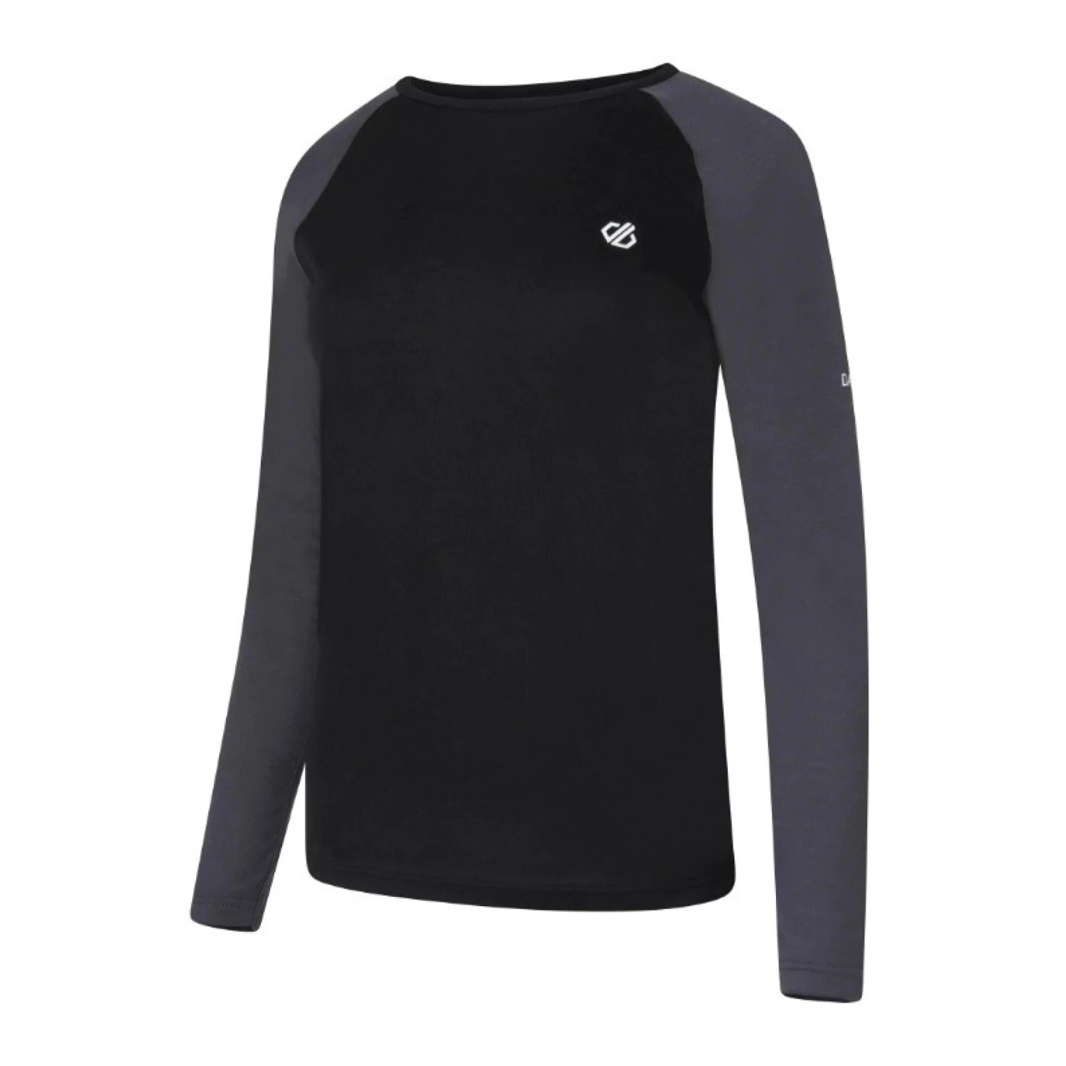 Dare2b Exchange II Black/Grey Women's Thermal Base Layer Long Sleeve Tee 3 Dare2b Exchange II Black/Grey Women's Thermal Base Layer Long Sleeve Tee
