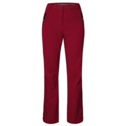 Womens Ice Peak RIKSU DARK RED Stretch Ski Pant- REG LEG