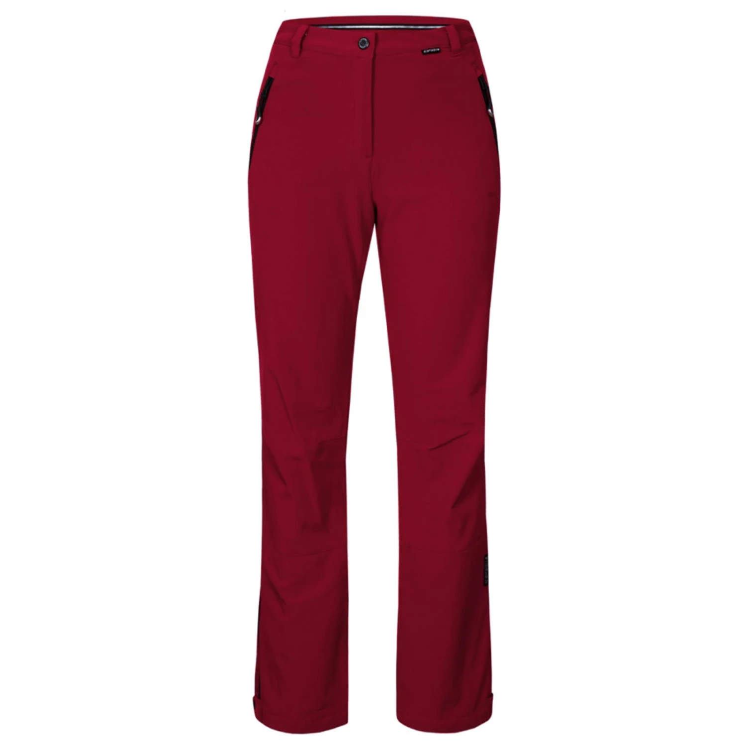 Womens Ice Peak RIKSU DARK RED Stretch Ski Pant- REG LEG 3 Womens Ice Peak RIKSU DARK RED Stretch Ski Pant- REG LEG