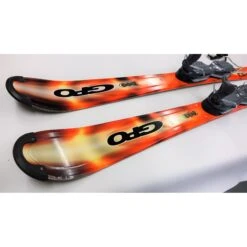GPO 120 FUN-X SKI BLADES With GC-701 Release Bindings 120cms Short Skis G -Cheap Ski Store 951588f0744d4be6de8c06199e5d894c