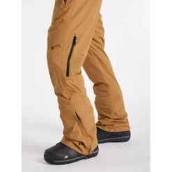 Mens Protest MIIKKA FUDGE CAMEL - 808 Ski Board Pant- With Braces - SHORT LEG -Cheap Ski Store 96c8eb574d3cace2c0dd21349063fcb7