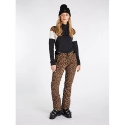 Womens Protest PRTANGLE FUDGECAMEL ANIMAL PRINT Soft Shell Ski Pant- REG LEG -Cheap Ski Store 9a11e8bdf52e880e61eac82356705441