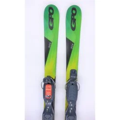 GPO 125 CHROMATE SKI BLADES With GC-701 Release Bindings 125cms Short Skis -Cheap Ski Store a83ea2587257035954867b049235143e