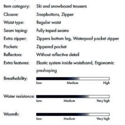 Womens Protest KENSINGTON BLACK Ski Pant- REG LEG 13 Womens Protest KENSINGTON BLACK Ski Pant- REG LEG -Cheap Ski Store acc684ae75cca810c184d23ca56f51cb 1