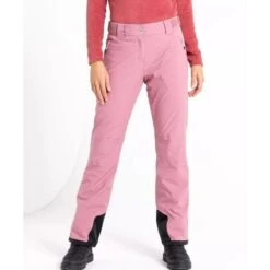 Womens Dare2b EFFUSED II MESA ROSE PINK Soft Shell Ski Pant- SHORT LEG EXCLUSIVE