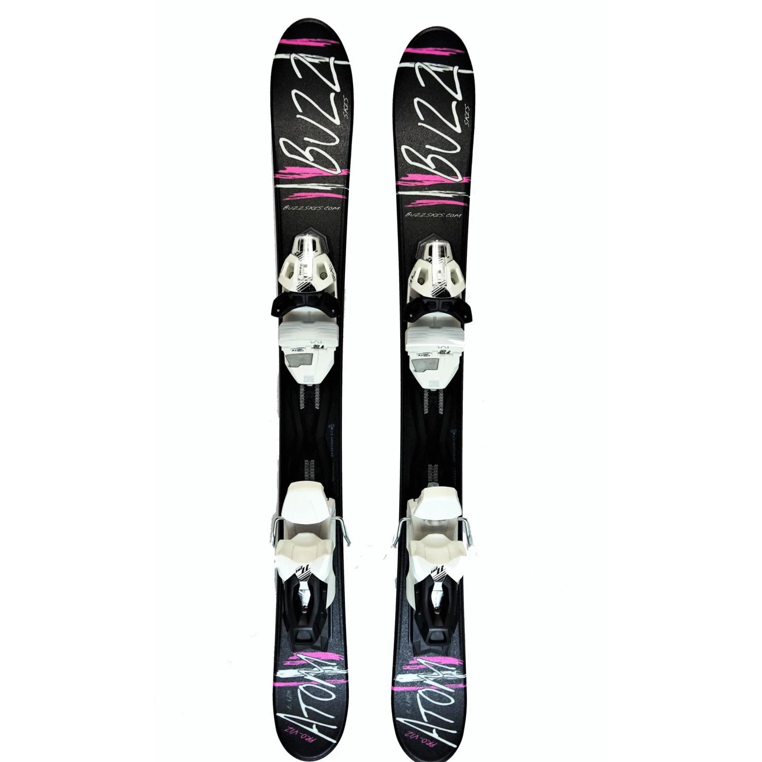Buzz Atom V12 Black/Pink 99cms Snow Blade Ski Board C/w Tyrolia Bindings IN-STOCK 6 Buzz Atom V12 Black/Pink 99cms Snow Blade Ski Board C/w Tyrolia Bindings IN-STOCK - Image 4