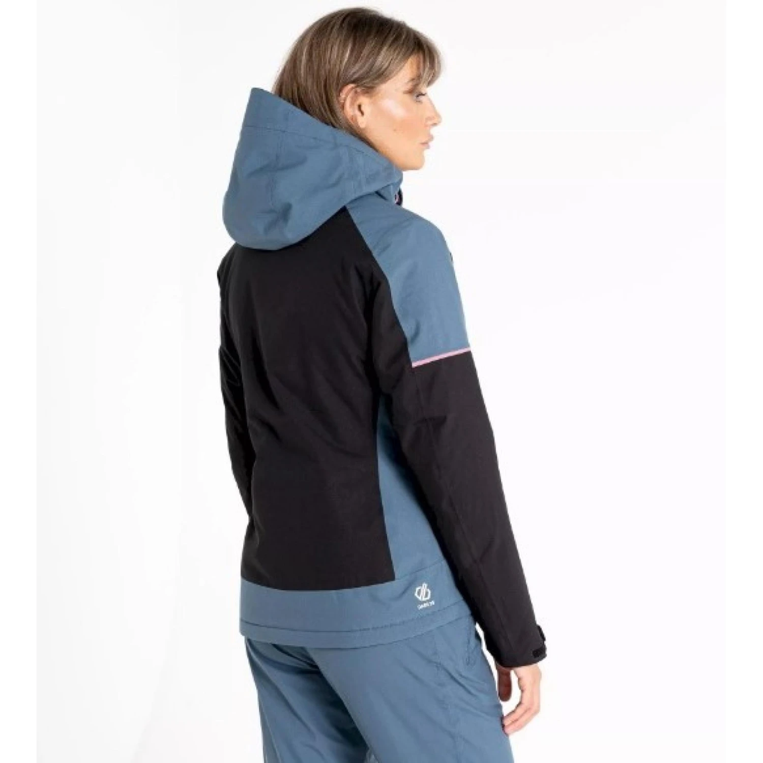Womens Dare2b ENLIVEN Black/ Orion Grey Ski Jacket 6 Womens Dare2b ENLIVEN Black/ Orion Grey Ski Jacket - Image 4