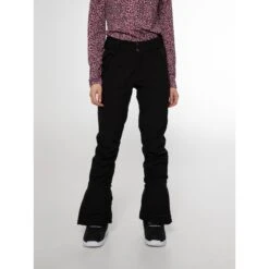 Womens Protest LOLE Black Soft Shell Ski Pant- SHORT LEG EXCLUSIVE -Cheap Ski Store c827324c716ad2ae4112bd9ccebffff2