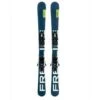 ELAN FREELINE SHIFT 3D 125cms ADULT SHORT SKIS With Bindings 2023