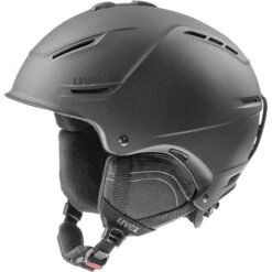 Uvex P1US 2.0 Ski Helmet BLACK Met Sizes M /L, L/XL