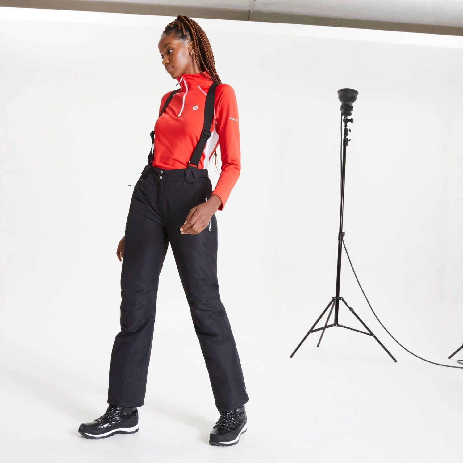 Womens Dare2b INTRIGUE BLACK Ski Pant- REG LEG 5 Womens Dare2b INTRIGUE BLACK Ski Pant- REG LEG - Image 3