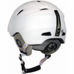Manbi "Park"Adult/teen Ski Crash Helmet Pearl White Size Large 59-60 -Cheap Ski Store d7115cca528680500215c58e3f0bbe2a