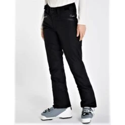 Womens Protest KENSINGTON BLACK Ski Pant- SHORT LEG -Cheap Ski Store e24b219495fb2815fe3848b26032d69d 1