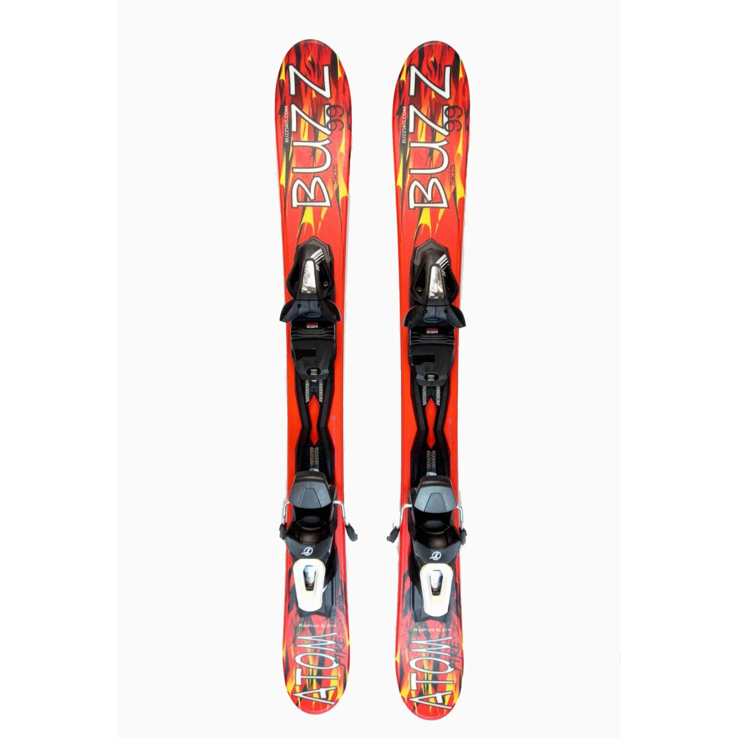 Buzz Atom Fire 99cms Snow Blade Ski Board C/w Tyrolia Bindings IN-STOCK 3 Buzz Atom Fire 99cms Snow Blade Ski Board C/w Tyrolia Bindings IN-STOCK