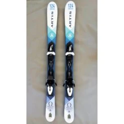 ARTIS OMEGA 124 Cm Adult Short Skis With Bindings