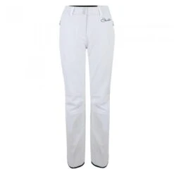 Womens Dare2b REMARK WHITE Softshell Ski Pant- REG LEG