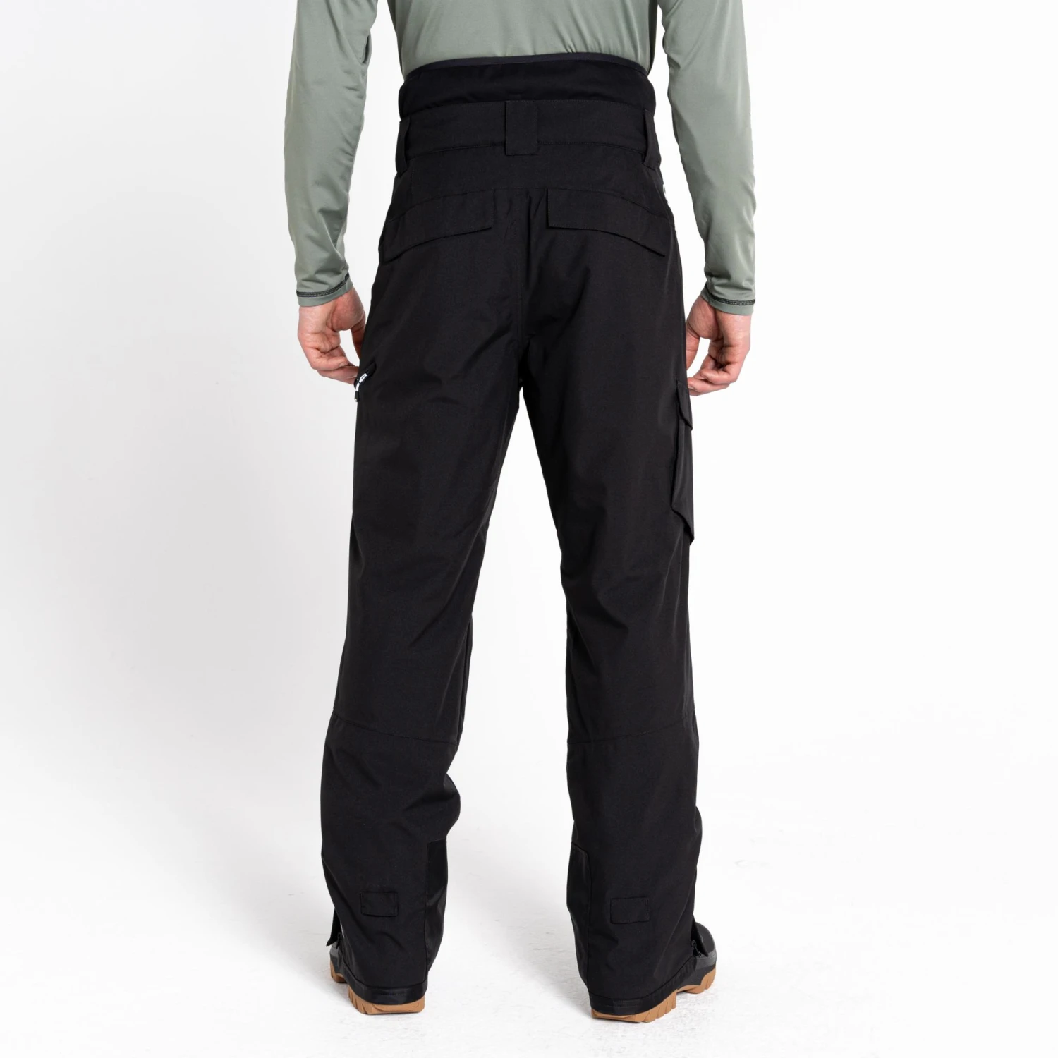 Mens Dare2b ABSOLUTE II BLACK Ski Pant- SHORT LEG 6 Mens Dare2b ABSOLUTE II BLACK Ski Pant- SHORT LEG - Image 4