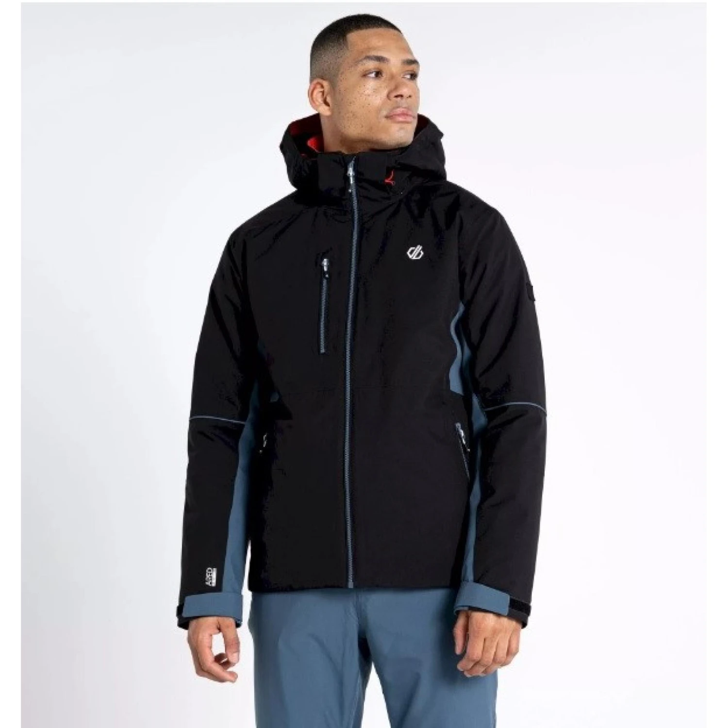 Mens Dare2b REMIT BLACK/ ORION GREY Ski Board Jacket - PLUS SIZE 3 Mens Dare2b REMIT BLACK/ ORION GREY Ski Board Jacket - PLUS SIZE