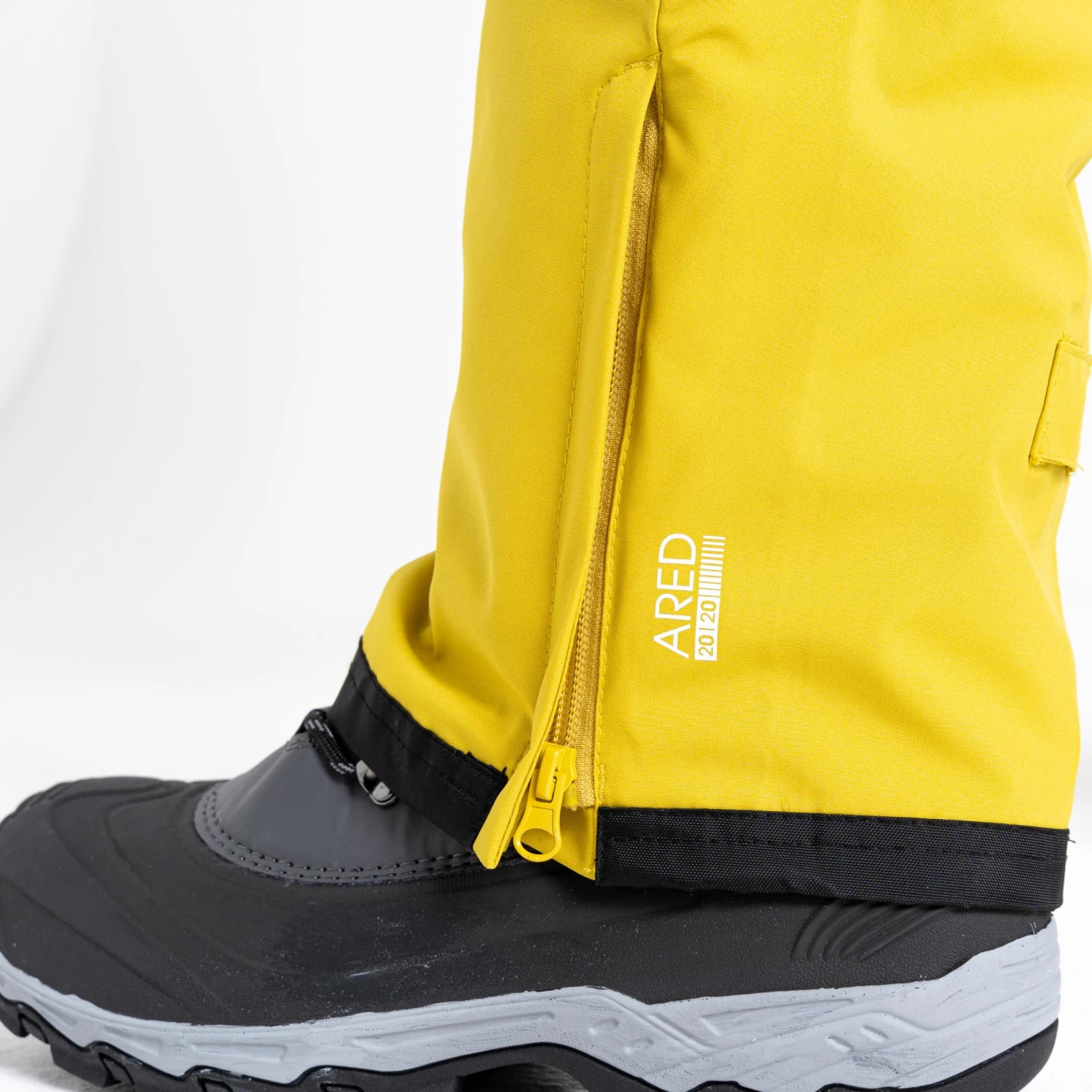 Mens Dare2b ACHIEVE II Antique Moss Yellow Soft Shell Ski Pant- SHORT LEG EXCLUSIVE 9 Mens Dare2b ACHIEVE II Antique Moss Yellow Soft Shell Ski Pant- SHORT LEG EXCLUSIVE - Image 7