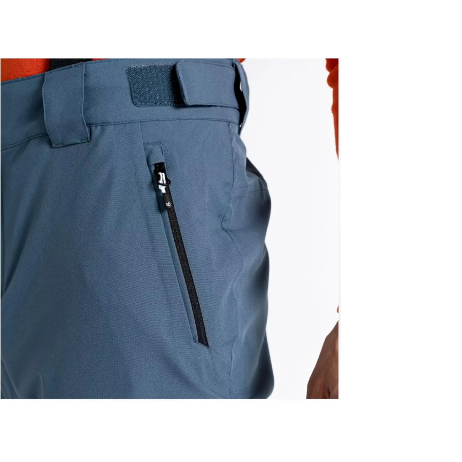 Mens Dare2b ACHIEVE II ORION GREY Soft Shell Ski Pant- PLUS SIZE- SHORT LEG 4 Mens Dare2b ACHIEVE II ORION GREY Soft Shell Ski Pant- PLUS SIZE- SHORT LEG - Image 2