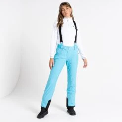 Womens Dare2b EFFUSED II RIVER BLUE Soft Shell Ski Pant- REG LEG 10 Womens Dare2b EFFUSED II RIVER BLUE Soft Shell Ski Pant- REG LEG -Cheap Ski Store fb7cb6f61b06cec05bf23aa39d53c2a7 1